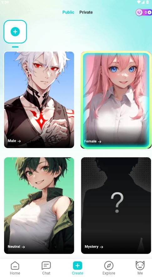 英语社交聊天软件_BALAai聊天软件_AI虚拟角色聊天