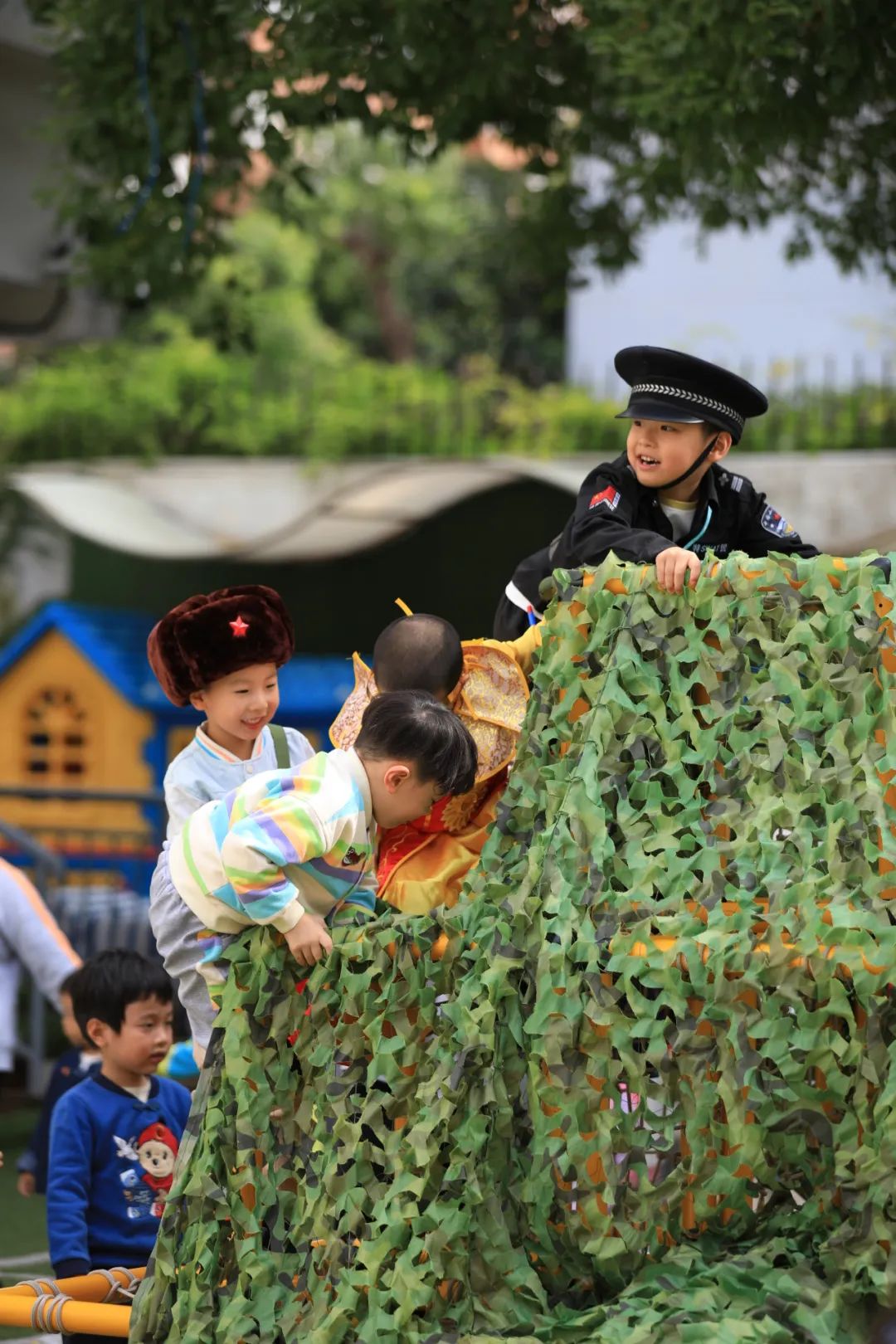 游戏国庆专题_中国元素主题游戏节_海贝幼儿园游戏节