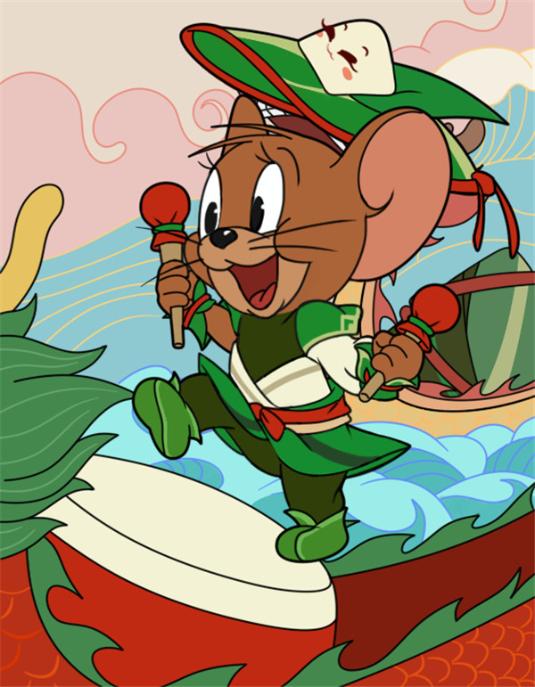 罗宾汉杰瑞甜粽飘香皮肤_猫和老鼠手游端午嘉年华_猫和老鼠专题游戏