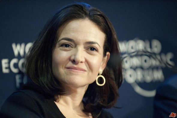 Facebook COO Sheryl Sandberg(雪莉·桑德伯格)