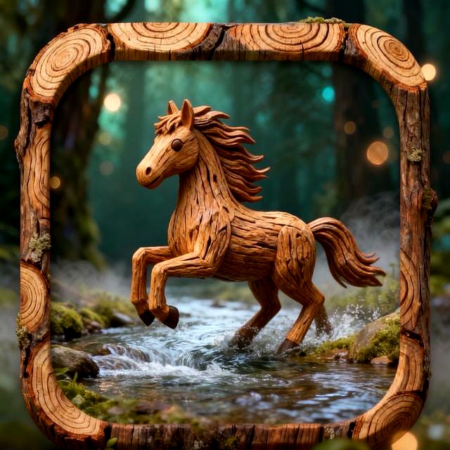 社交图标矢量图_十二生肖魔法森林_微信图标设计