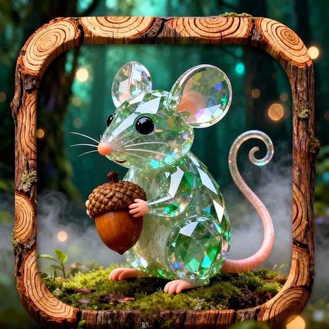 十二生肖魔法森林_社交图标矢量图_微信图标设计