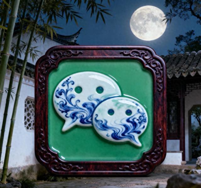 微信支持换图标了！这组国风微信图标让好友追着问链接，赶紧换上