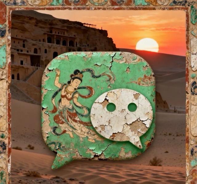 社交图标矢量图_国潮皮肤趋势_微信图标设计