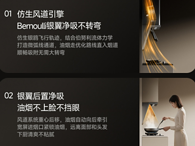 用户体验至上!追觅星穹系列烟灶开启中式烹饪新纪元