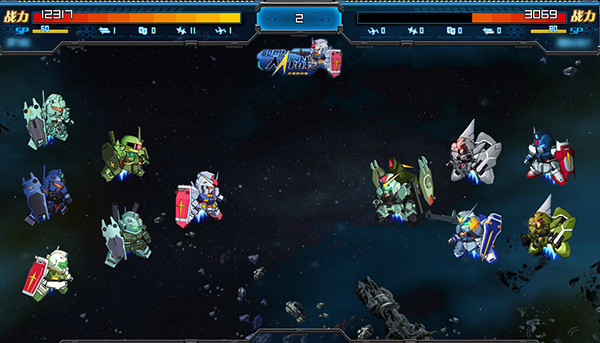 《SD敢达先驱的荣耀》神秘的战斗机器