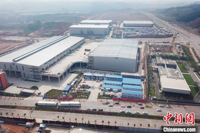 图为中新南宁国际物流园建设现场 南宁片区供图