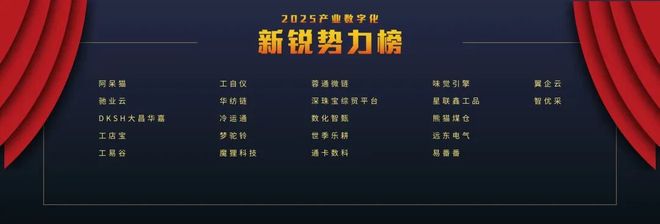 第十二届产业数字化大会_2025的新闻_2025产业数字化新锐势力榜