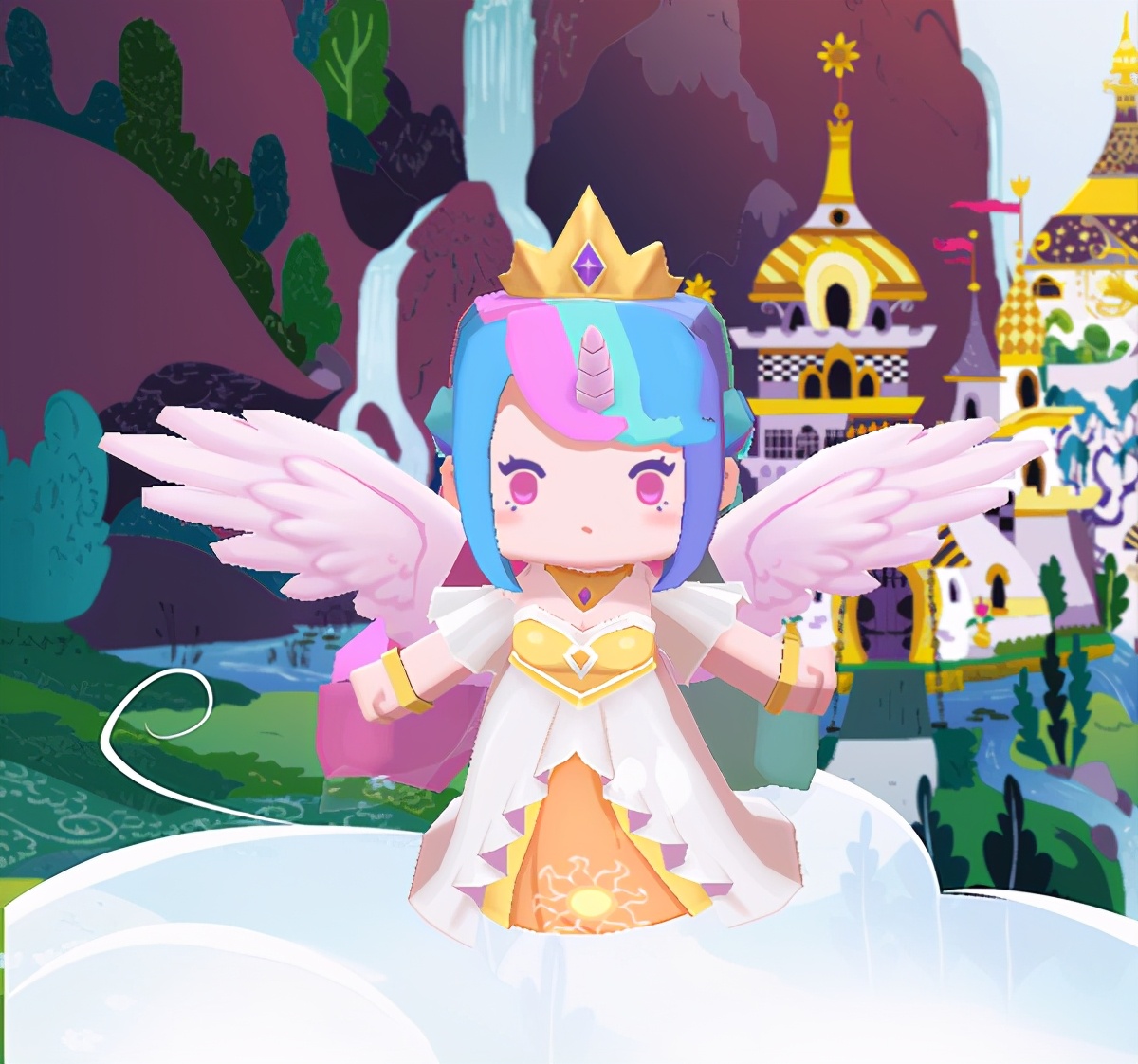 迷你世界小马宝莉月亮公主皮肤推荐_小马宝莉游戏专题_迷你世界小马宝莉宇宙公主皮肤评测