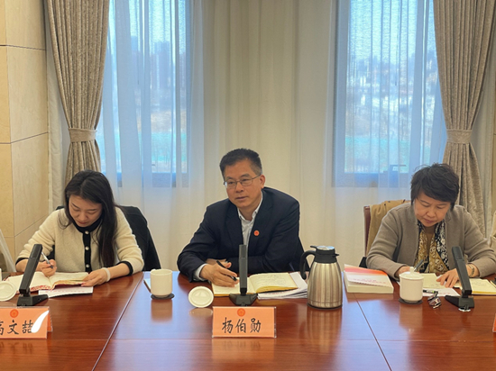 中国华侨出版社到北京市侨联开展调研