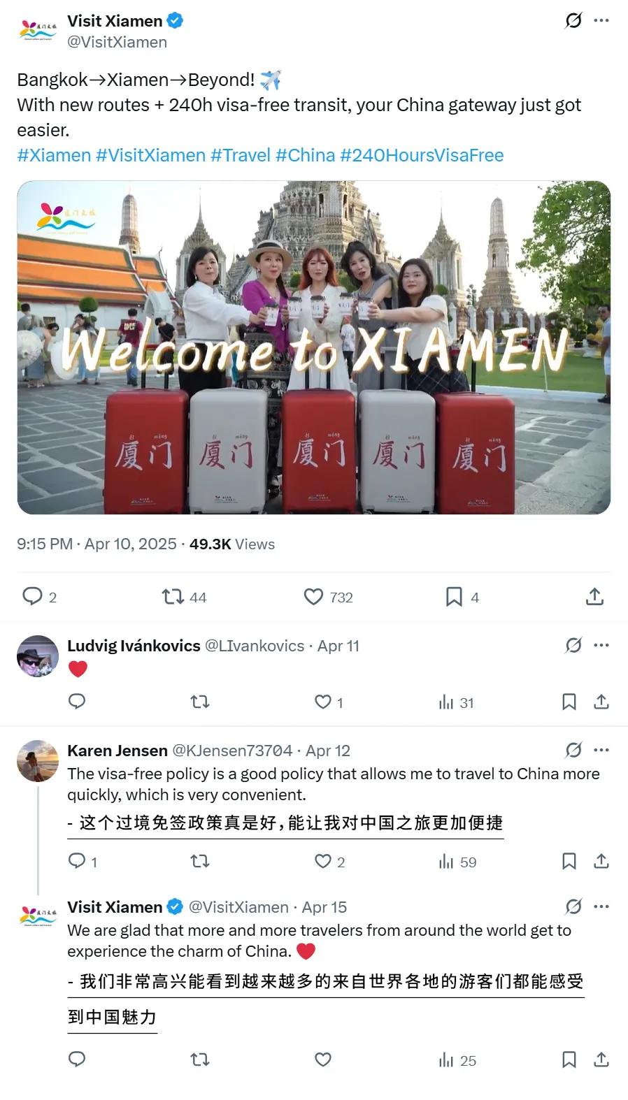  厦门海外社交媒体传播力 _春日经济文旅推广 _社交媒体的传播