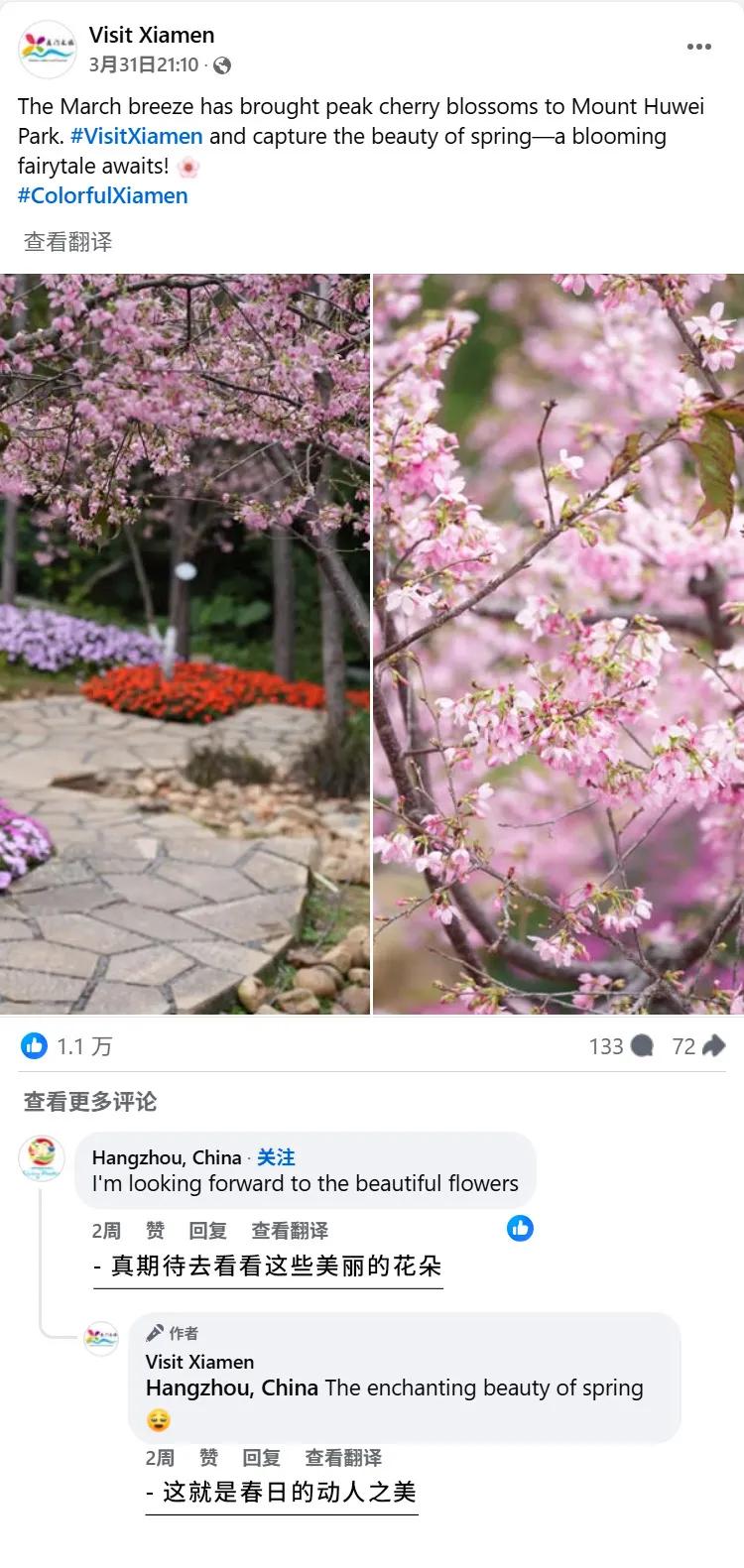 春日经济文旅推广 _社交媒体的传播_ 厦门海外社交媒体传播力 